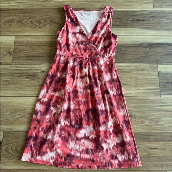 Eddie Bauer Womens Print Sleeveless A-Line Aster Dress size XS - Picture 2 of 5